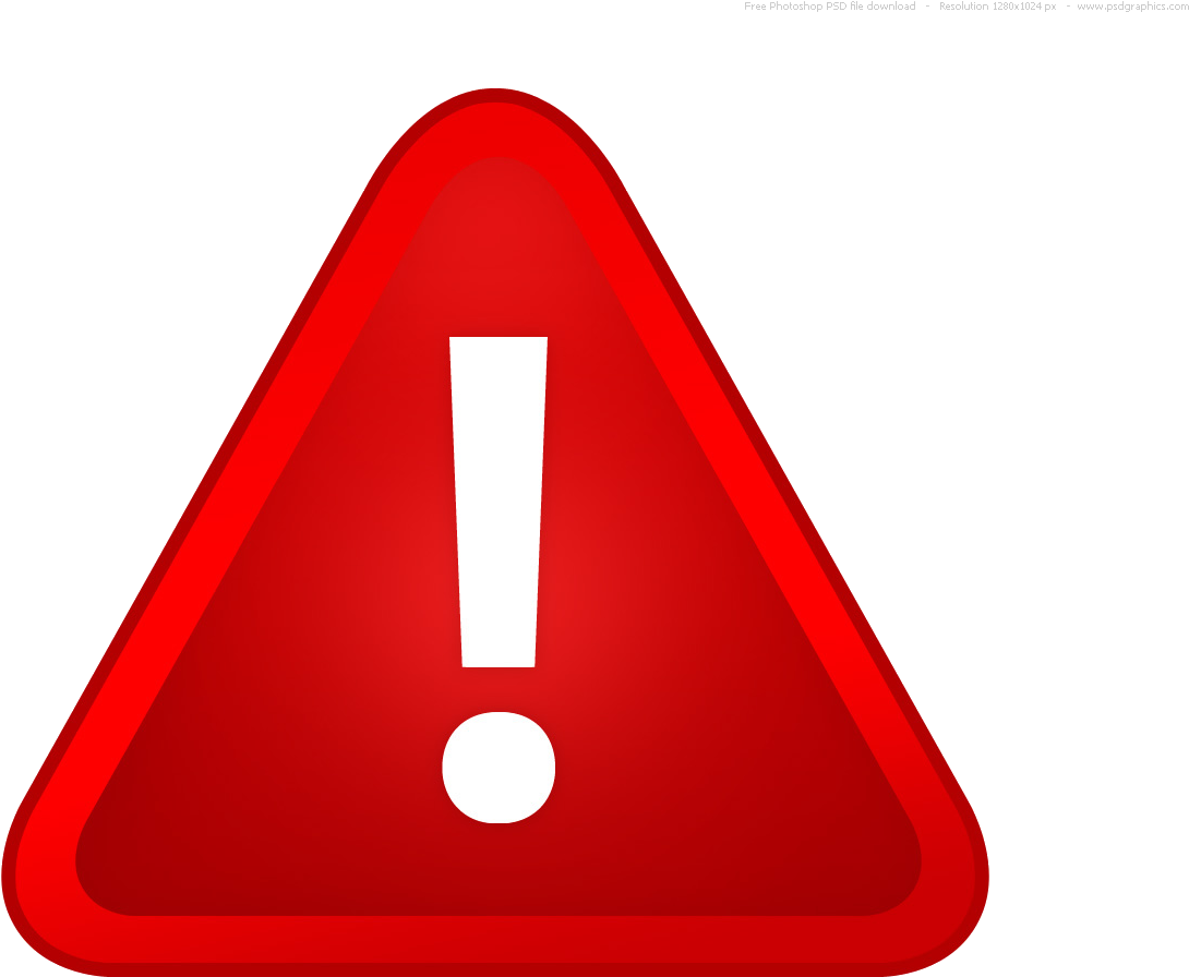 Download Warningsign Red Warning Sign Png Full Size PNG Image PNGkit