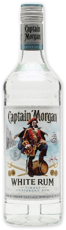 Captain Morgan - Captain Morgan Spiced Rum White (300x500), Png Download