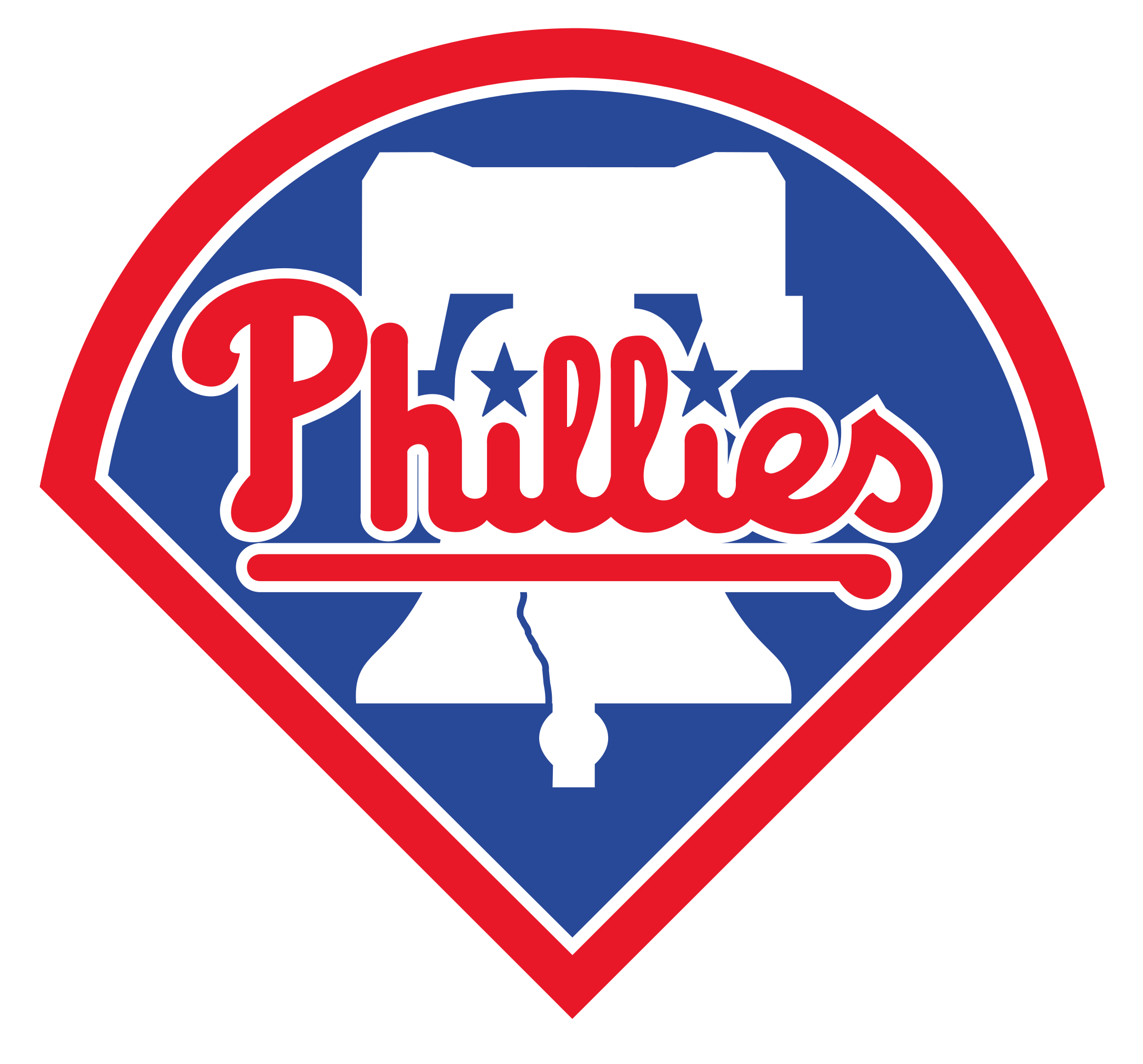 Philadelphia Phillies Logo Transparent - Philadelphia Phillies Logo Png (2400x2050), Png Download