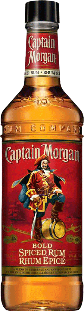 Captain Morgan Bold Spiced Rum (279x1024), Png Download