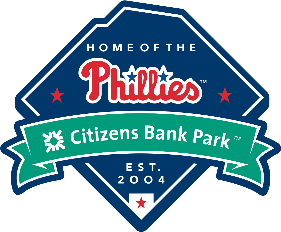 Phillies Citizens Bank Park Logo (1200x998), Png Download