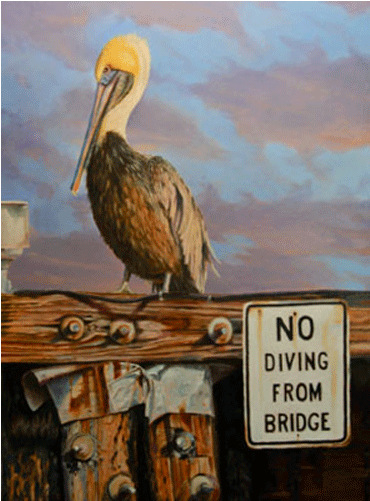 A Pelican Can By Mickey Asche - Pelican (500x500), Png Download