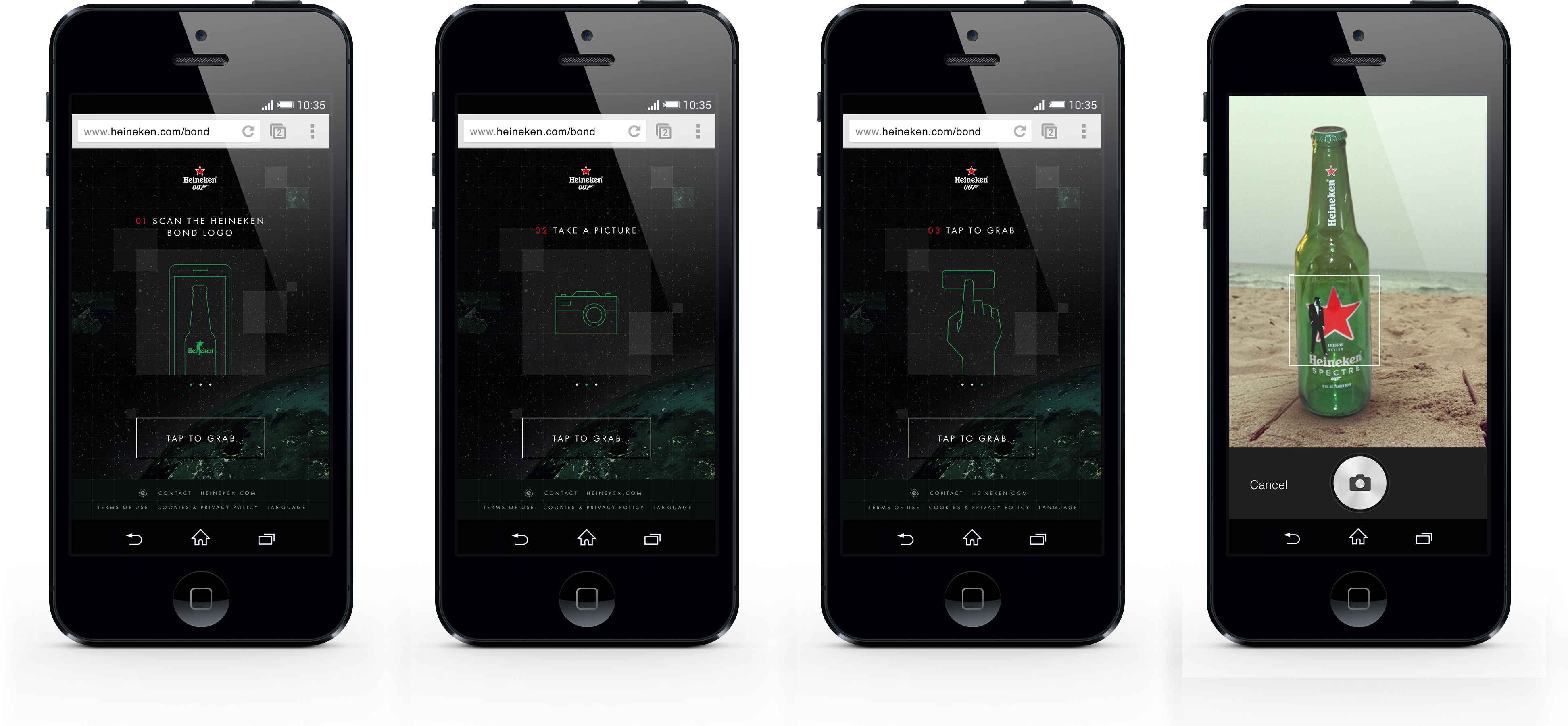 Unit9 Created A Sleek Mobile-only Site With Logograb - Feature Phone (4005x2000), Png Download