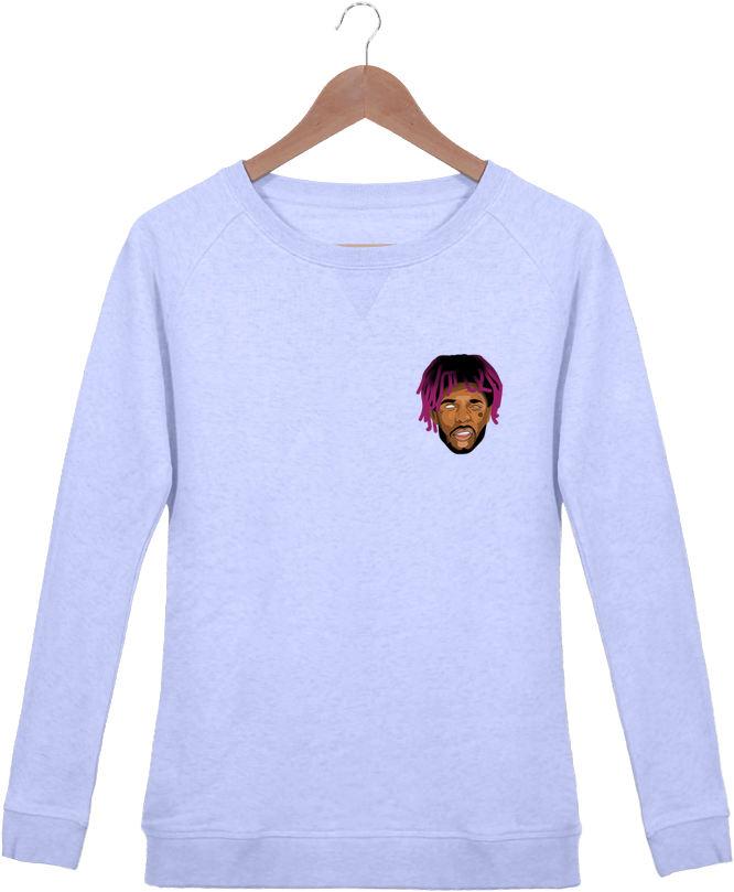 Sweat Col Rond Femme Stella Trips Lil Uzi Vert Par - Sweatshirt (690x850), Png Download