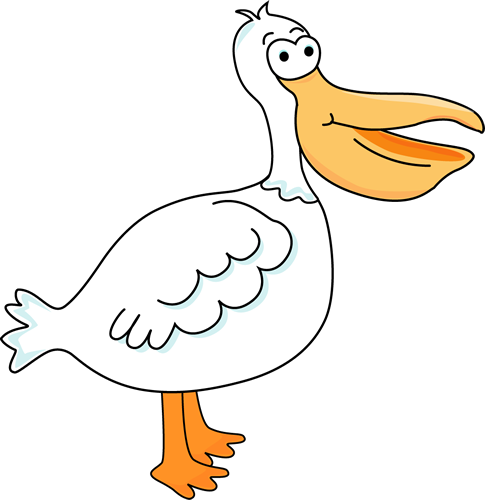 Cartoon Pelican Pictures - Pelican Cartoon Png (485x500), Png Download