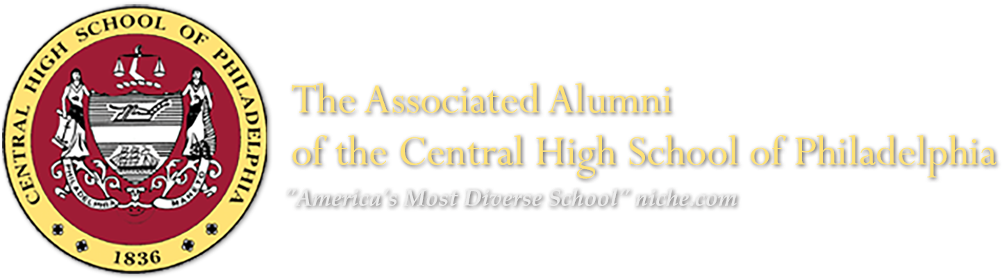 The Associated Alumni Of The Central High School Of - Central High School Philadelphia Logo (1446x438), Png Download