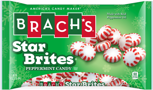 Brach's Star Brites Peppermint Candy - Brachs Brachs Star Brites Peppermint Candy 5 Pound (500x500), Png Download