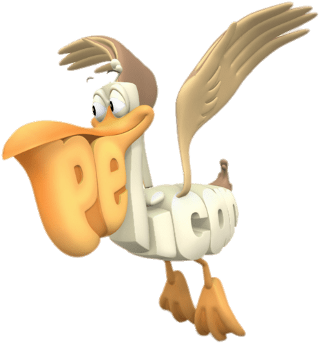 Download - Word World Pelican (620x554), Png Download