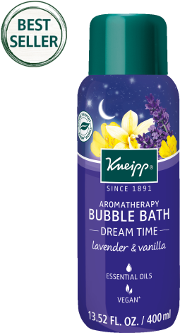 Lavender & Vanilla Aromatherapy Bubble Bath - Kneipp Lavender And Vanilla Bubble Bath, 13.52 Fl Oz (400x600), Png Download