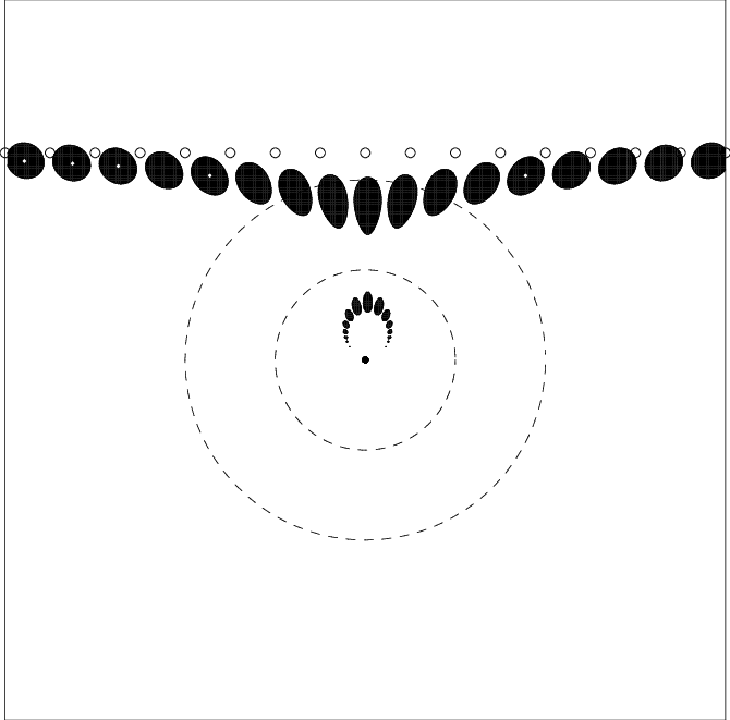 True Motion Of The Source And Apparent Motion Of The - Circle (670x661), Png Download
