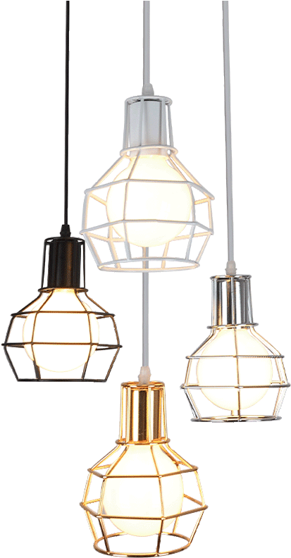 Stígandr Classic Perfume Bottle Cage Lamp 3 - Lamp Classic Png (800x800), Png Download