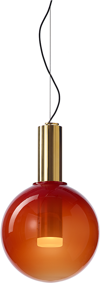 Phenomena Pendant Ferrari Red / Gold - Hang On Skleněná Koule (960x1281), Png Download