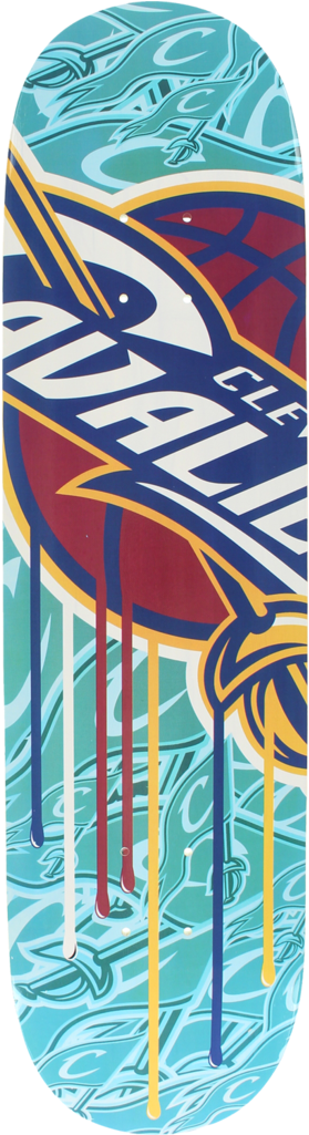 Shut Nba Lab Cleveland Cavaliers Skateboard Deck - Shut Skateboards X Nba Lab Cleveland Cavaliers 8" X (1024x1024), Png Download