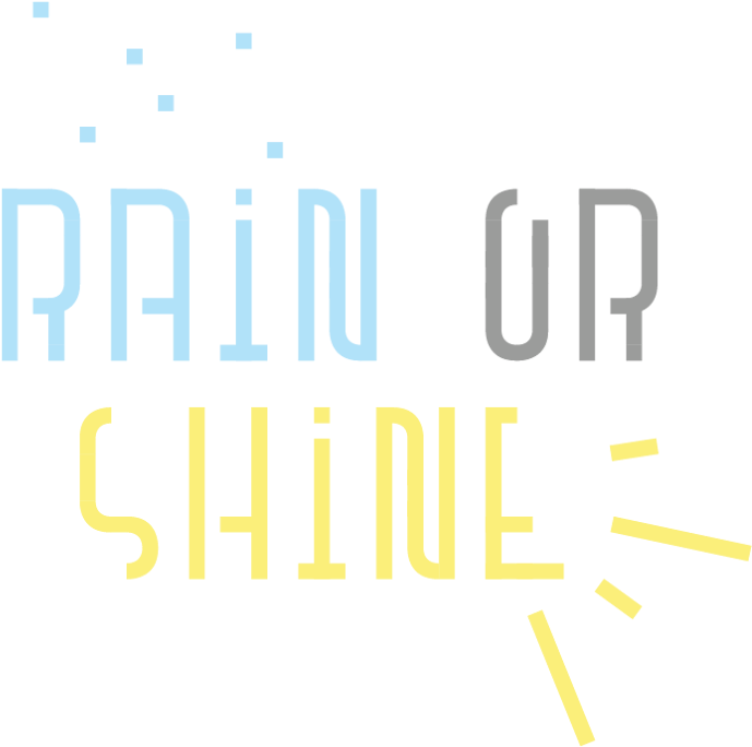 Thumb Image - Rain Or Shine Png (1000x714), Png Download
