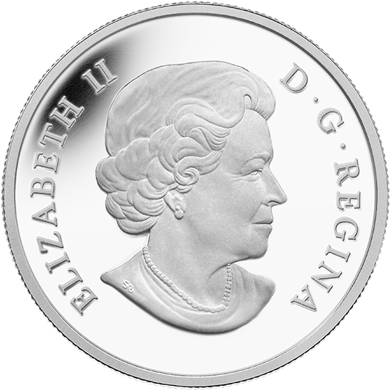 Fine Silver Coin - 2013 Pure Gold 25 Dollar Coin - Arctic Fox (570x570), Png Download