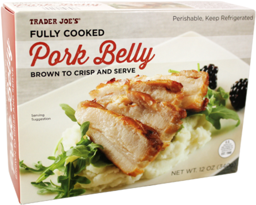 Fully Cooked Pork Belly, Photo Courtesy Of Trader Joe's - Recipe Trader Joe's Pork Belly (1024x815), Png Download