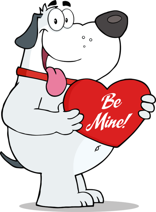 Great Clip Art For Valentine's Day - Vector Graphics (640x870), Png Download