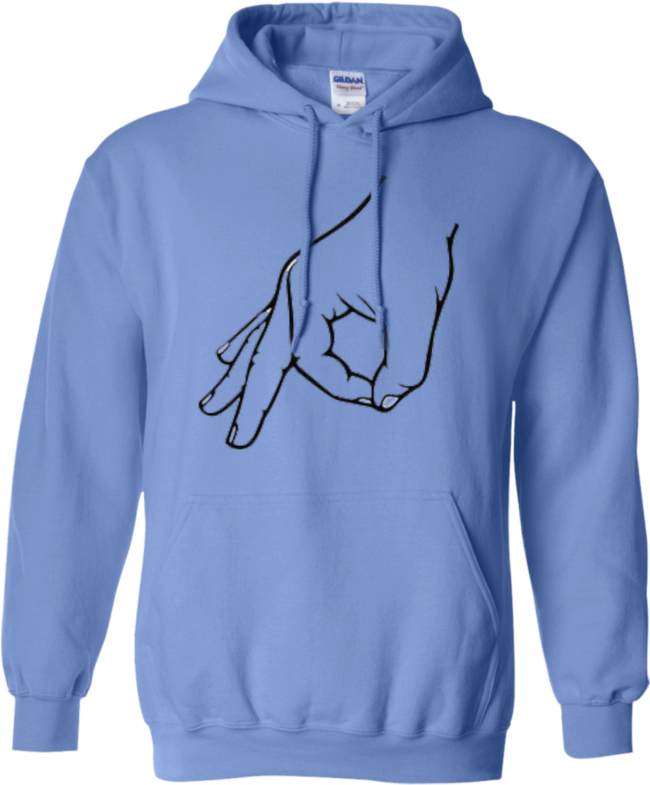 Ok Hand Sign Hoodie - Raisin Cookies That Look Like Choc Chip Trust Issues (1155x1155), Png Download