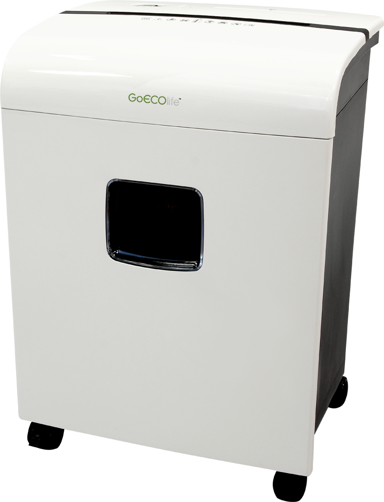 Limited Edition 12-sheet Microcut Paper Shredder - Goecolife Gmw120p White 12 Sheet Microcut Paper Shredder (784x1024), Png Download