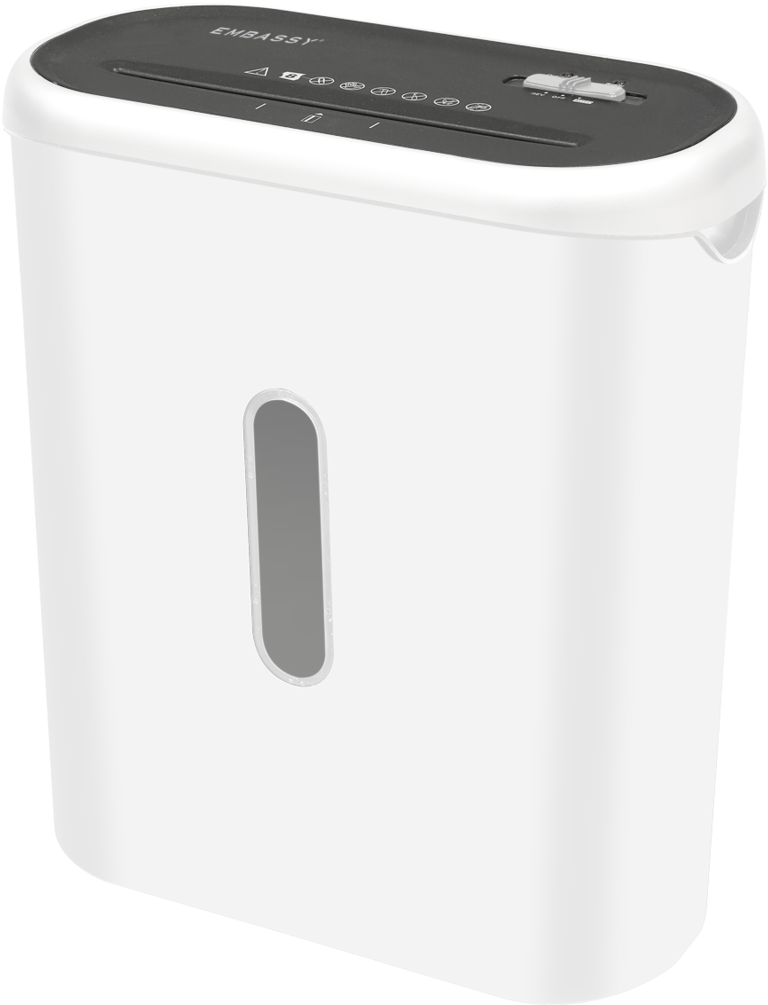 Embassy 8-sheet Microcut Paper Shredder - Washing Machine (789x1024), Png Download