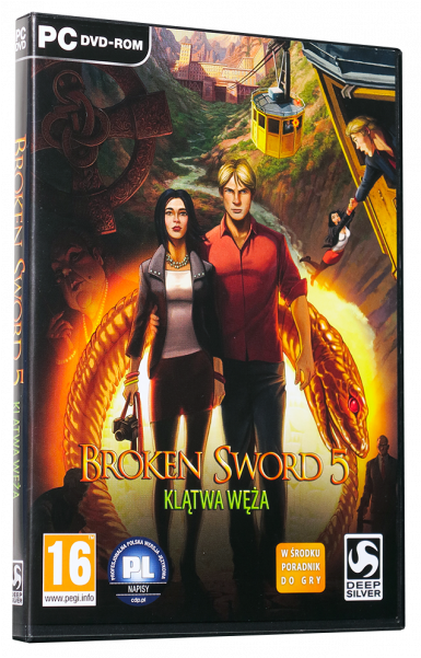 Broken Sword - Broken Sword 5 The Serpent's Curse Switch (600x600), Png Download