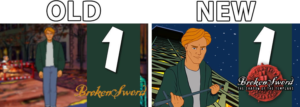 Broken Sword The Shadow (1036x369), Png Download