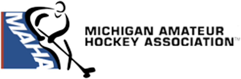 Links For Hockey Organizations - Michigan Amateur Hockey Association Logo (1024x332), Png Download