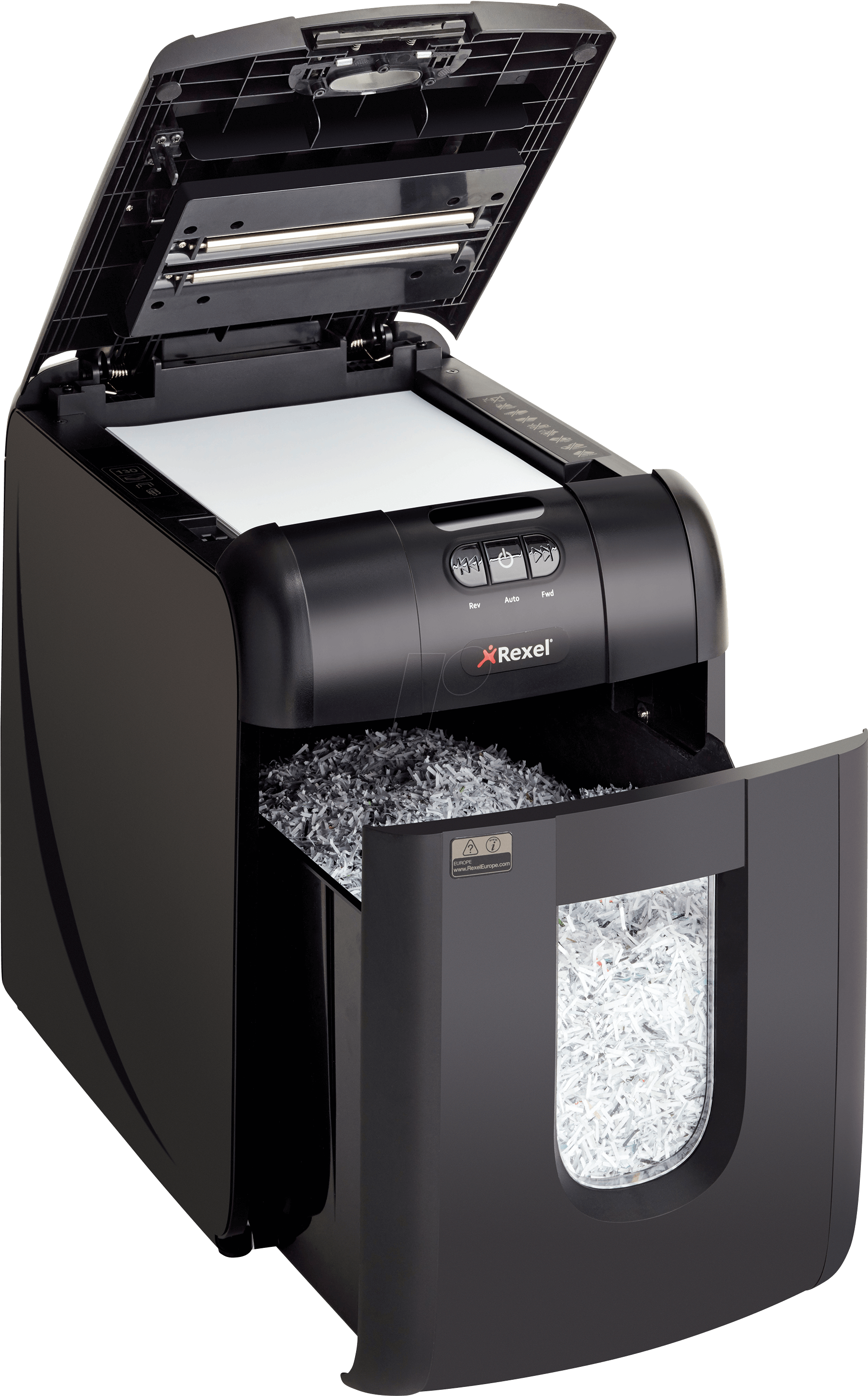 Auto 130m Paper Shredder Rexel 2104100eua - Rexel Auto 130x Cross Cut Shredder (1984x3000), Png Download