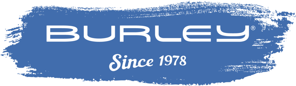 Burley Since 1978 Brush Frame Blue (1000x335), Png Download