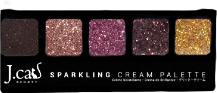New Jcat Cream Glitter Pallette - Eye Shadow (800x800), Png Download