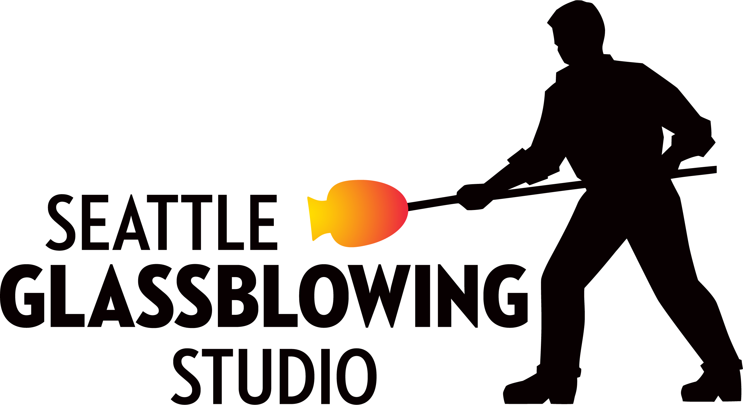 Seattle Glassblowing Studio Logo (2537x1383), Png Download