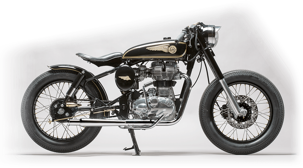 Custom Bikes Showcase - Benelli Cafe Racer 152 (1168x649), Png Download