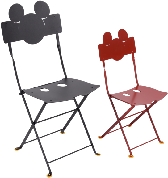 Mickey Chaise Bistro Et Enfant (1000x667), Png Download