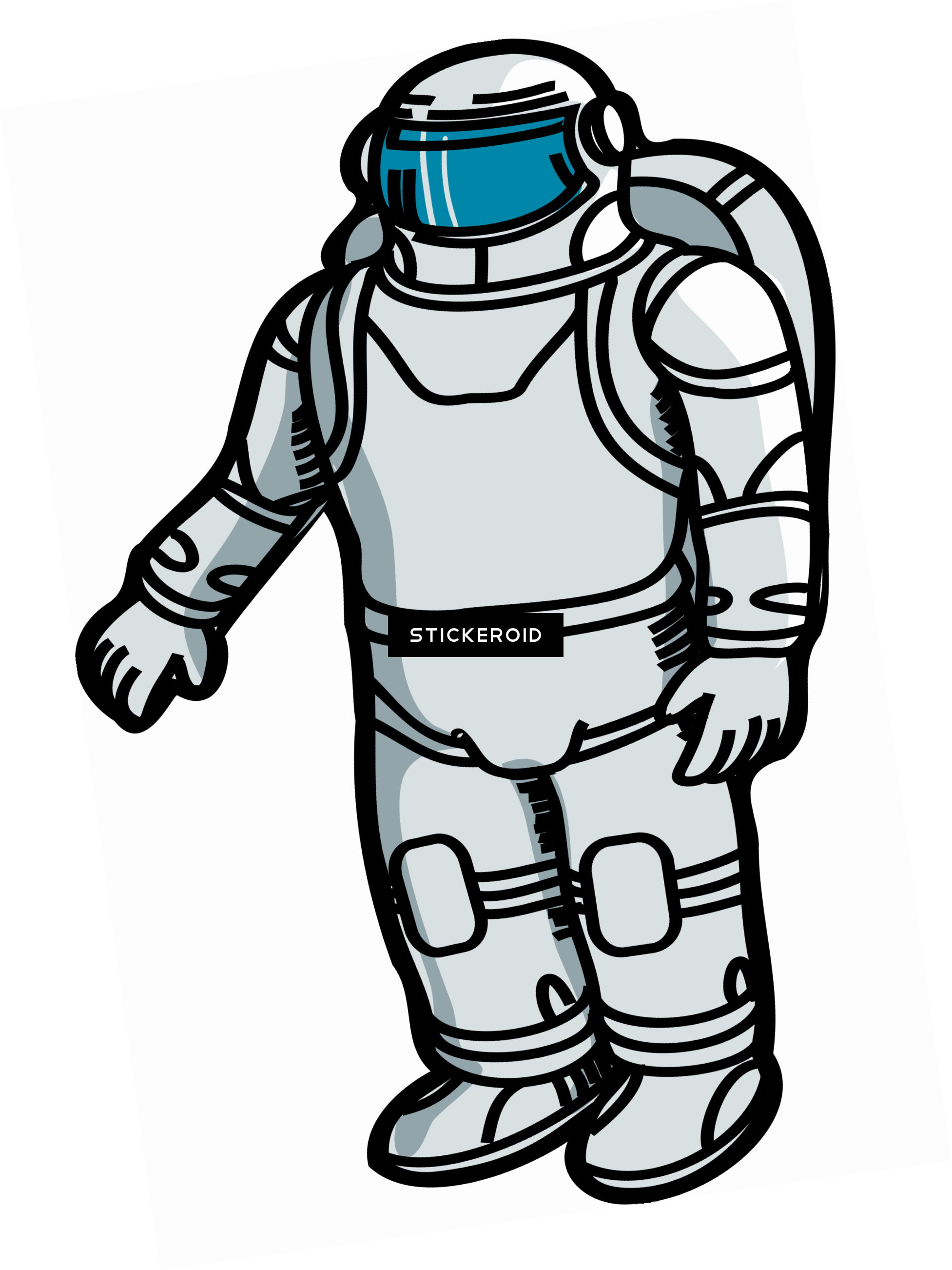 Cosmonaut Astronaut People - Space Suit (1953x2604), Png Download