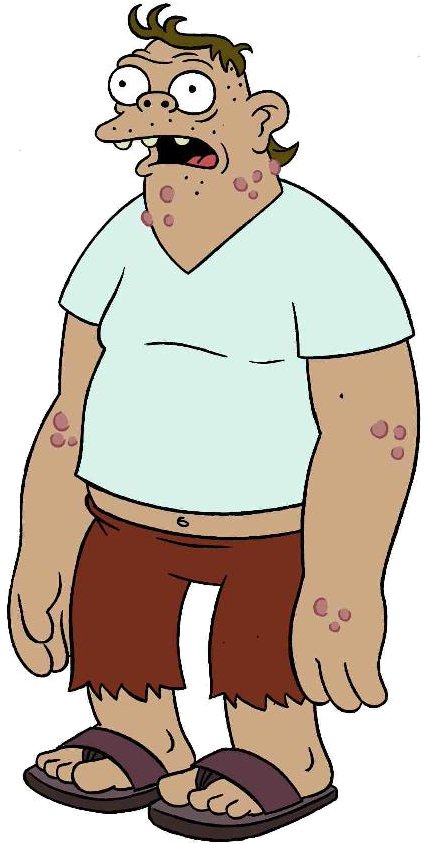 Giant Unattractive Monster - Unattractive Giant Monster Futurama (432x845), Png Download