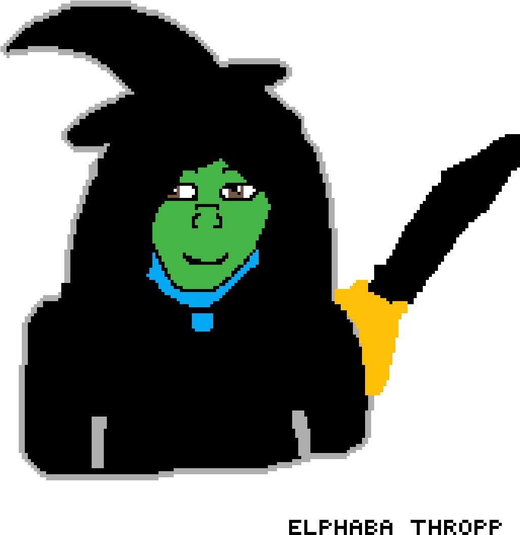 Elphaba The Not So Wicked Witch Of The West - Illustration (1200x1200), Png Download