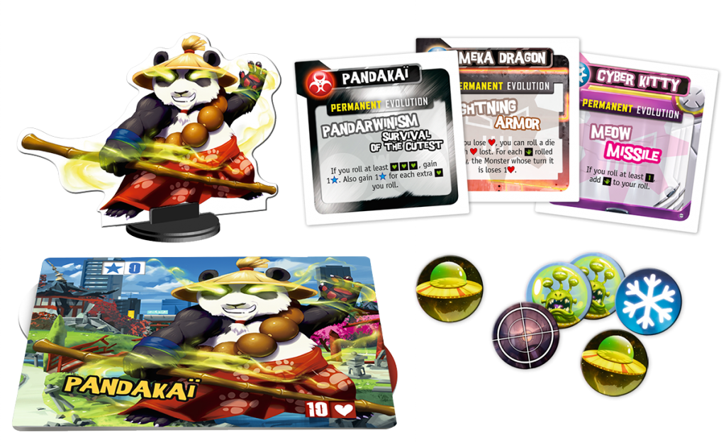 Power Up Is The First Expansion Released For King Of - King Of Tokyo Expansion Power Up (1024x631), Png Download