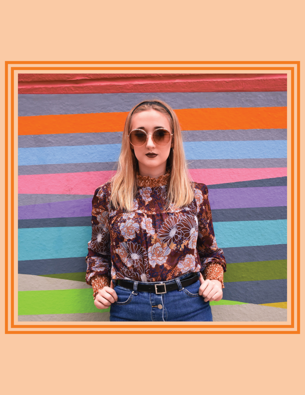 70s Orange Shoot9 - 1970s (1000x1294), Png Download