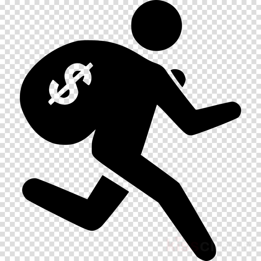 Thief Silhouette (900x900), Png Download