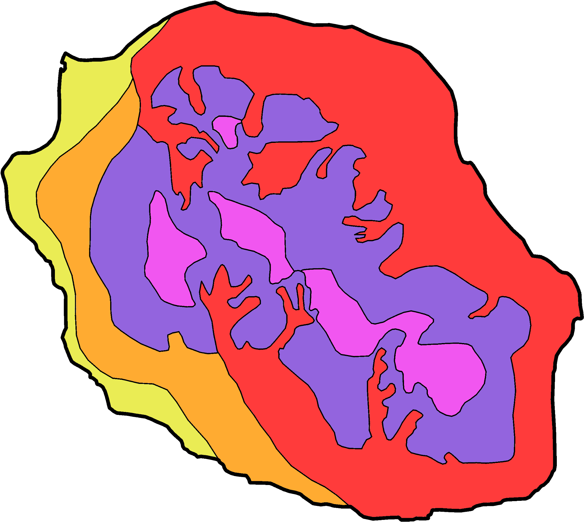 Régions Morphoclimatiques De La Réunion - Regions Climatiques Reunion (2000x2000), Png Download