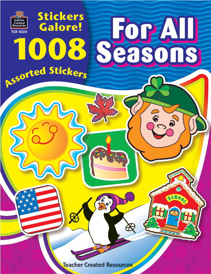 Download Newteacher Created Resources 4224 Sticker Book, Full Size