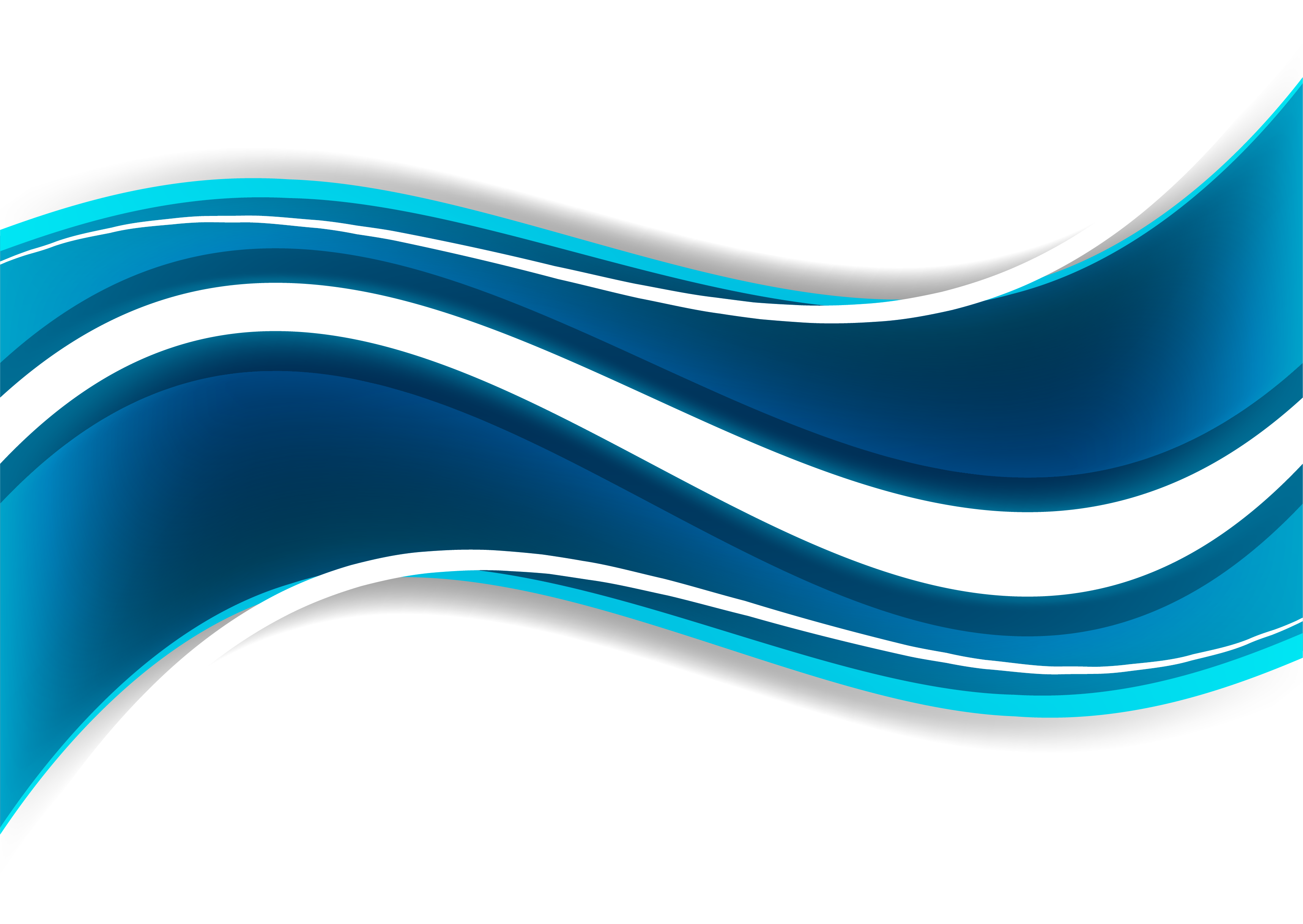 Vector Effect Wave Clipart Freeuse (3433x2435), Png Download