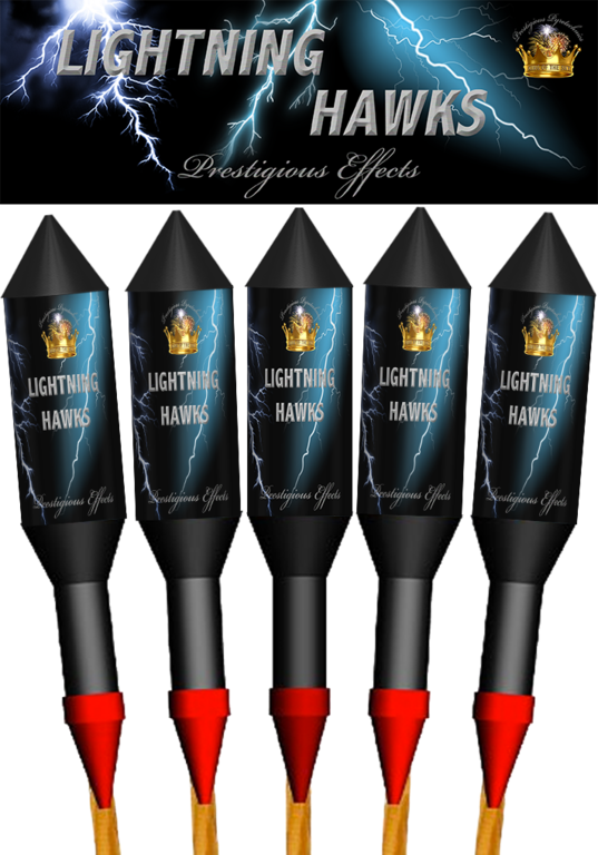 Lightning Hawks Rockets - Lightning (537x768), Png Download