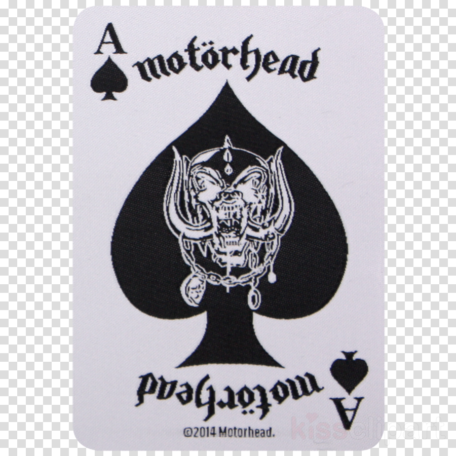 Motorhead Ace Of Spades Card Patch Clipart Motörhead - Ace Of Spades Motorhead (900x900), Png Download