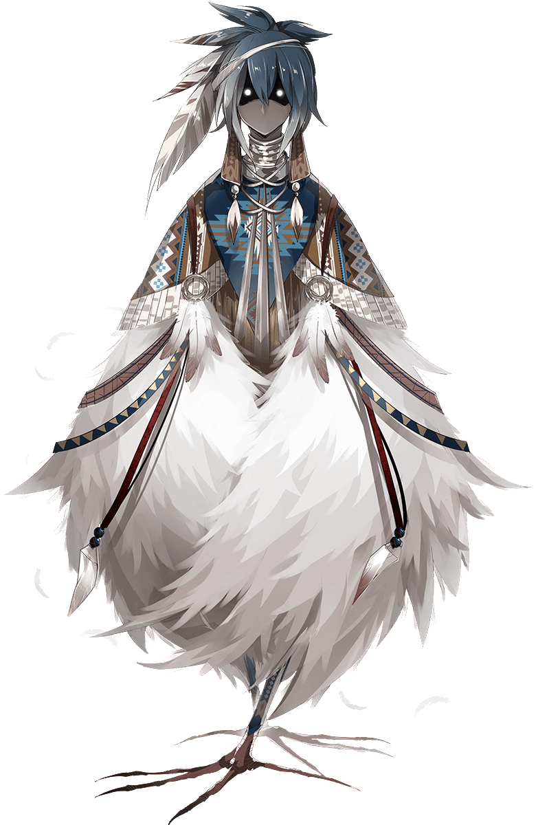 Fa-garuda - 食 之 契約 墮 神 (1002x1334), Png Download