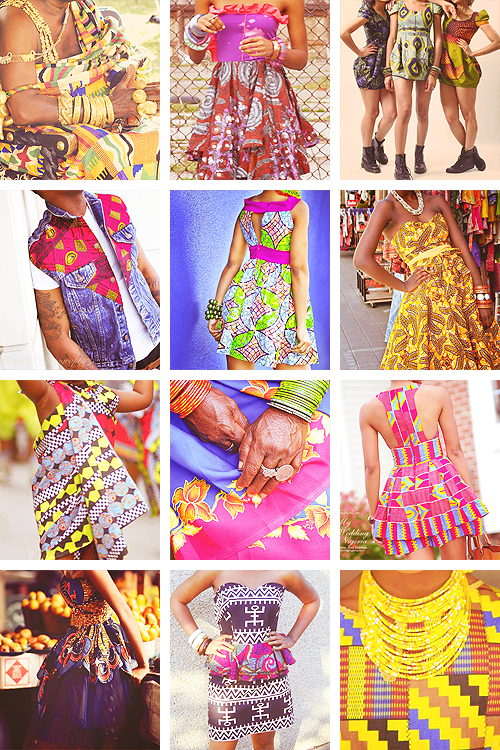 Mine African Africa Kbye African Fashion African Print - Dress (500x750), Png Download