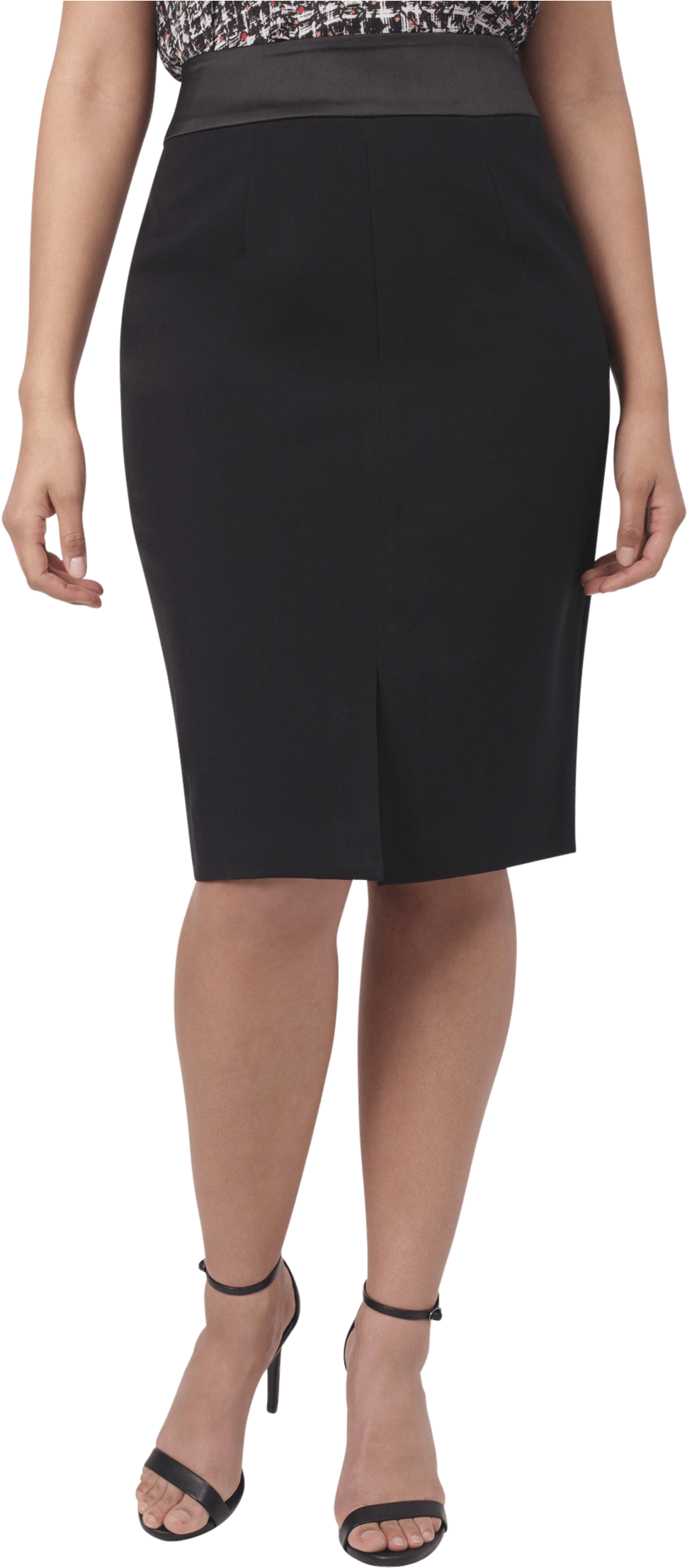 Wide Waistband Pencil Skirt - Love2dress Pencil Skirt (1600x2240), Png Download
