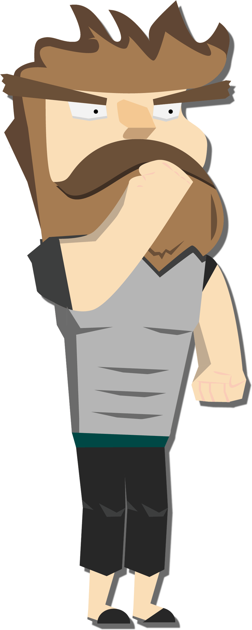 But I Wouldn't Hang Around If I Were You - Cartoon (1056x2424), Png Download