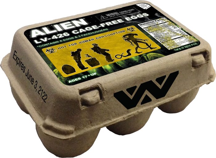 Alien Xenomorph Egg Set In Cartona - Neca Alien Xenomorph Egg Set In Collectible Carton (700x513), Png Download