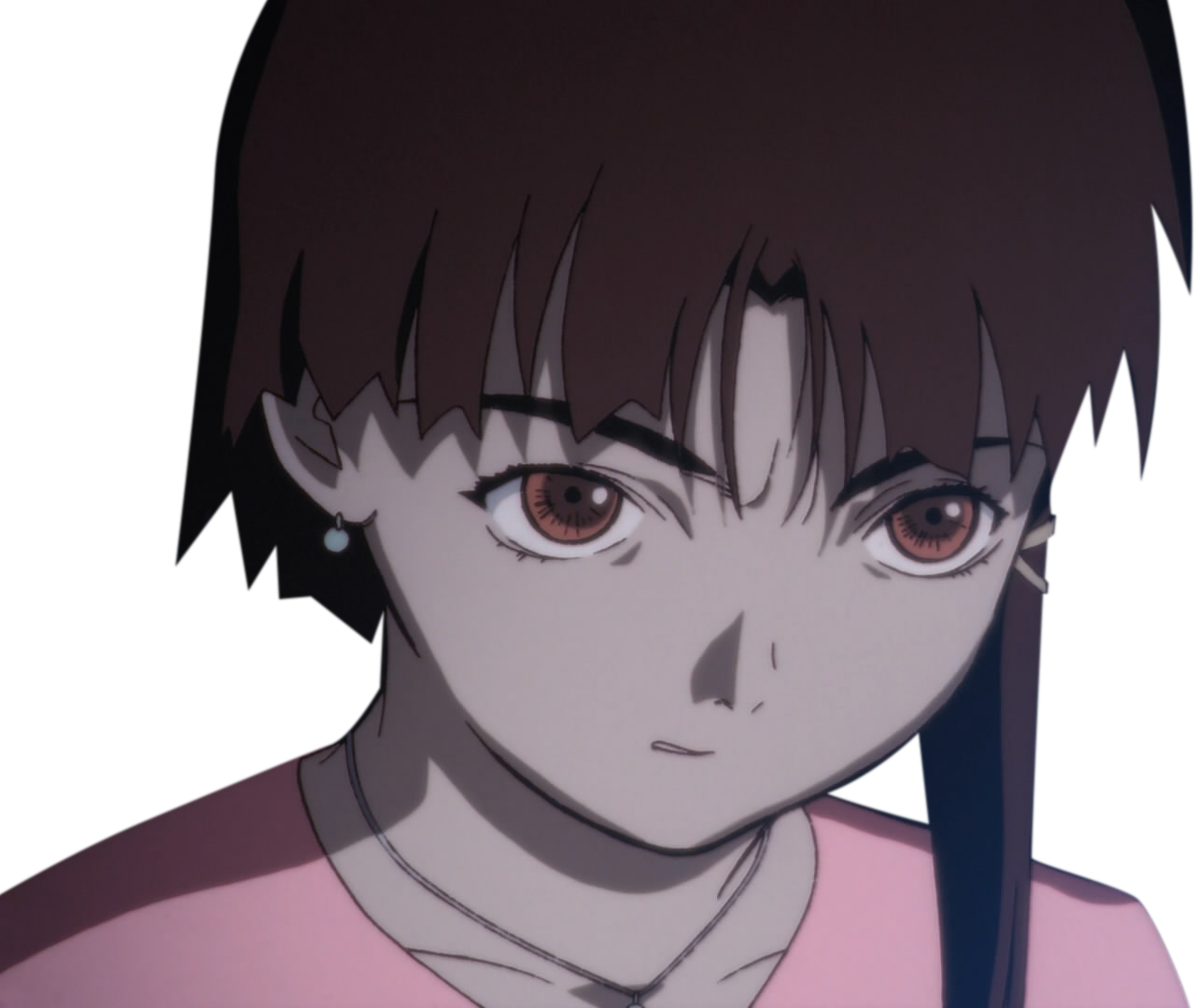 You're A Fucking Idiot And You Disgust Me - Serial Experiments Lain Quotes (1280x1080), Png Download